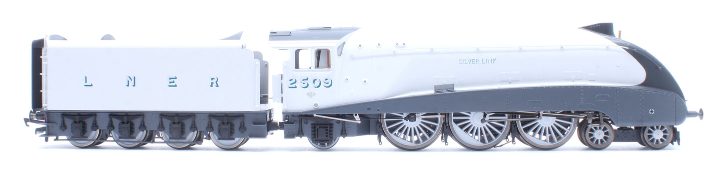 Pre-Owned R30456 Hornby Dublo Class A4 4-6-2 LNER No.2509 'Silver Link' (90th Anniversary Collection) Steam Locomotive