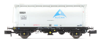 RT-PCA20-201A Pack of 4 Alcan PCA tanks (with ladders). Numbers: 55531, 55535, 55536, 55538