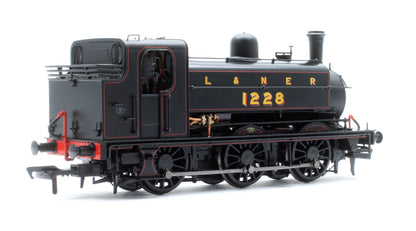 LNER J52/2 No.1228 L&NER Black with Red Lining Steam Tank Locomotive