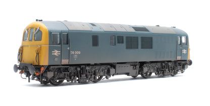 Class 74 Electro-Diesel 74009 BR Blue Electric Locomotive - Weathered