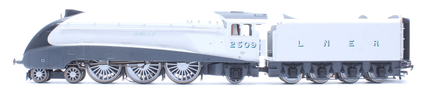 Pre-Owned R30456 Hornby Dublo Class A4 4-6-2 LNER No.2509 'Silver Link' (90th Anniversary Collection) Steam Locomotive