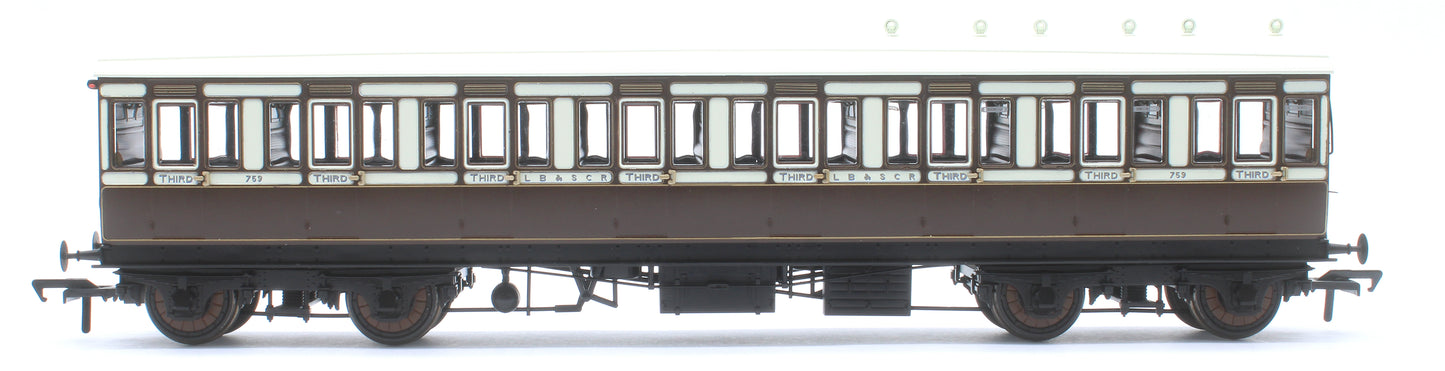 48' LBSCR ‘Evolution’ Bogie Coach Non-Corridor Third No.759