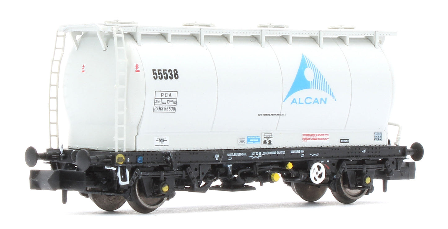 RT-PCA20-201A Pack of 4 Alcan PCA tanks (with ladders). Numbers: 55531, 55535, 55536, 55538