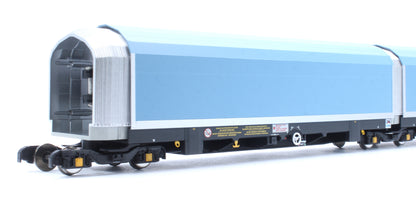 OO/4mm 5-car Arbel WIA car carrier with RfD squadron and ACE branding. Wagon 85 70 4971 000-0