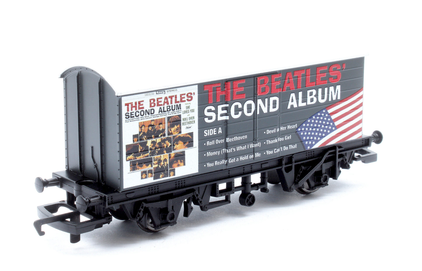 The Beatles Second Album 'With The Beatles' US and UK Album Covers Wagon