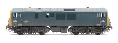 Class 74 Electro-Diesel 74009 BR Blue Electric Locomotive - Weathered