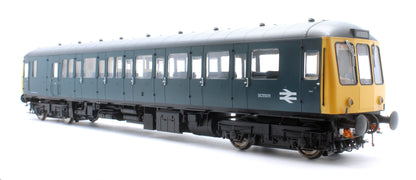Class 122 BR Blue (Full Yellow Ends) Single Car DMU SC55011