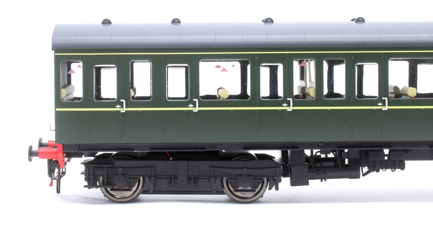 Class 149 BR Green (Small Yellow Panel) Unpowered DMU Trailer Car W56282