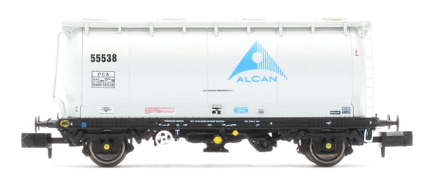 RT-PCA20-201A Pack of 4 Alcan PCA tanks (with ladders). Numbers: 55531, 55535, 55536, 55538