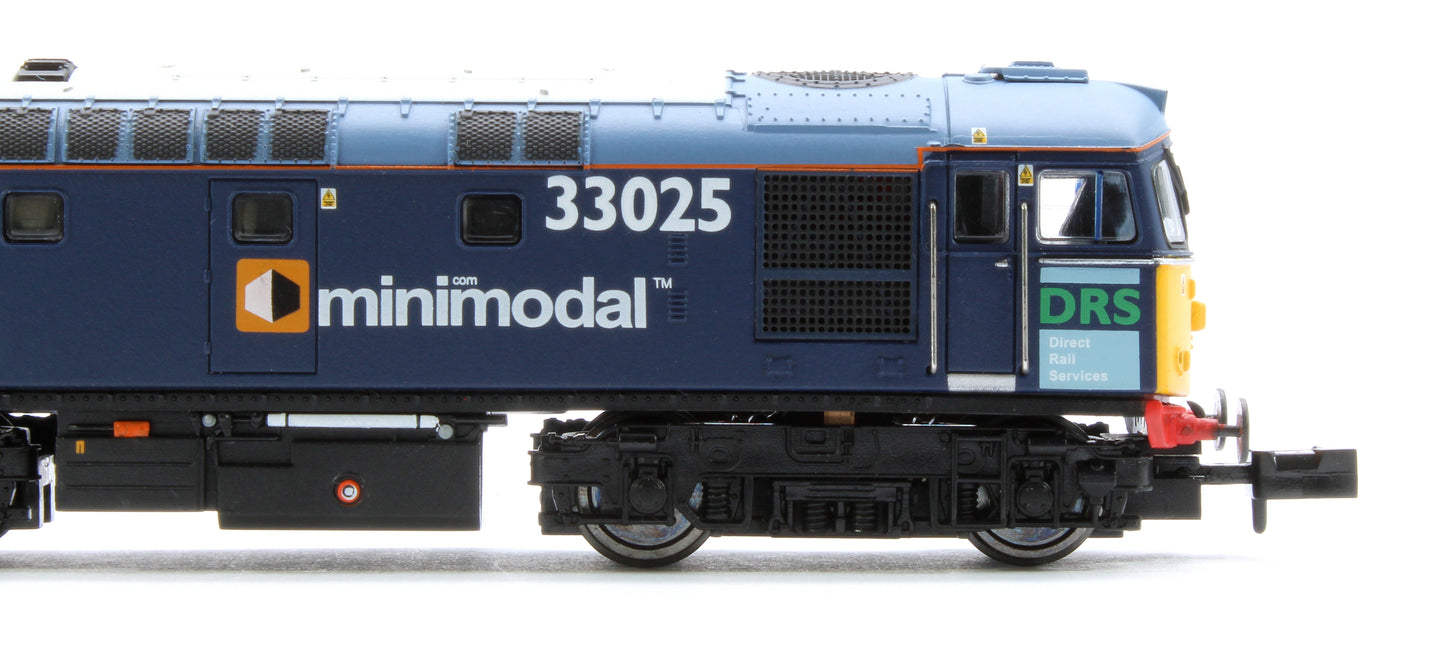 2D-001-012 Class 33/0 33025 DRS Diesel Locomotive