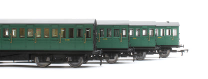 LBSCR 54ft 'Isle of Wight' 4-Coach Pack BR (SR) Green No. 486