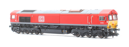 Class 66 66128 DB Cargo Revised Lights Diesel Locomotive