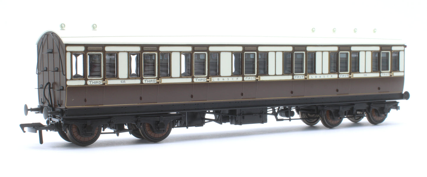 Pre-Owned 48' LBSCR ‘Evolution’ Bogie Coach Non-Corridor Composite No.535