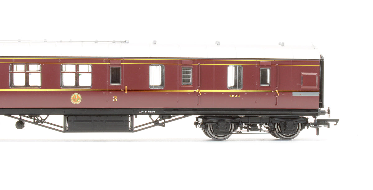 Pre-Owned R4232B LMS Standard Period 3 Corridor Brake 3rd Class Coach '5823'