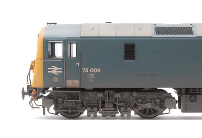 Class 74 Electro-Diesel 74009 BR Blue Electric Locomotive - Weathered