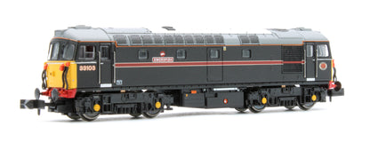 2D-001-026D Class 33/1 33103 Fragonset Swordfish Diesel Locomotive - DCC Fitted