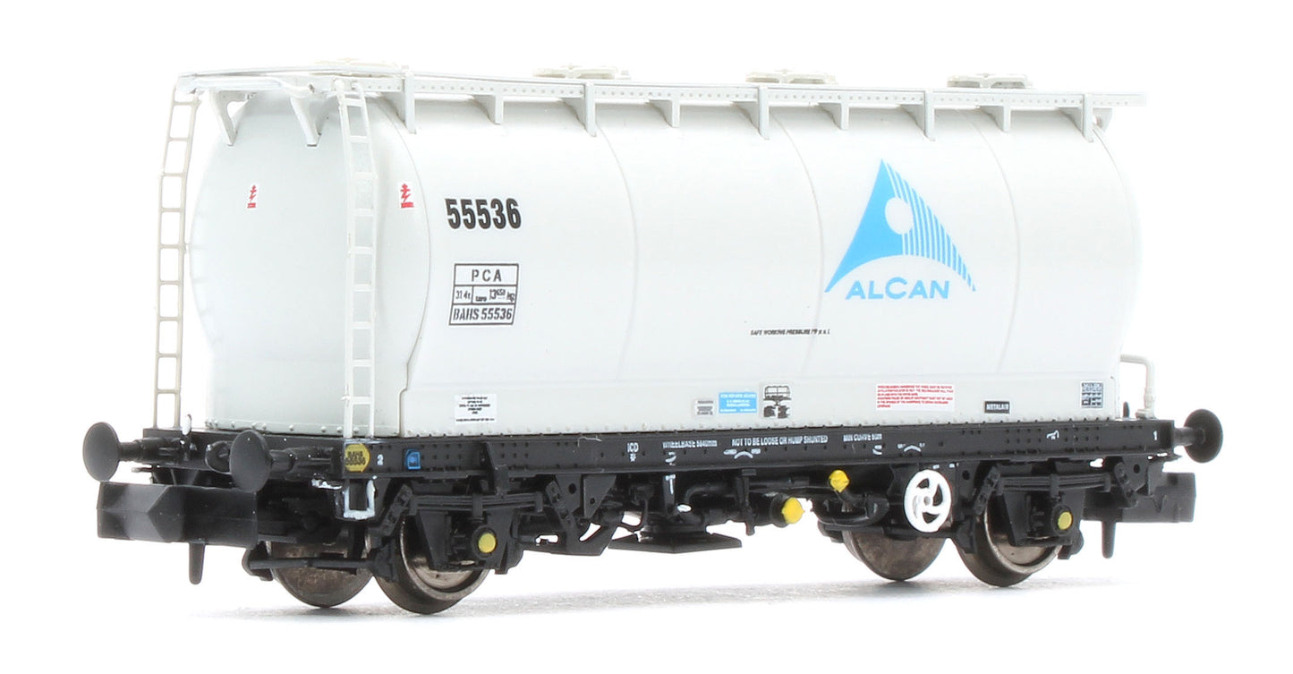 RT-PCA20-201A Pack of 4 Alcan PCA tanks (with ladders). Numbers: 55531, 55535, 55536, 55538