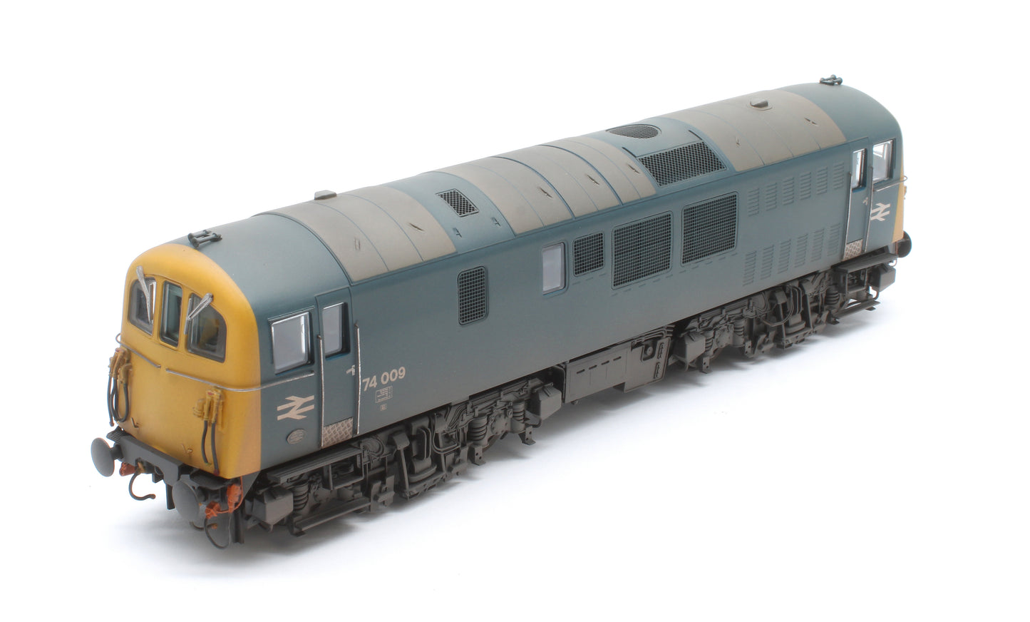 Class 74 Electro-Diesel 74009 BR Blue Electric Locomotive - Weathered