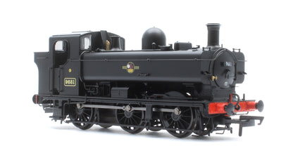 Pre-Owned 8750 Class Pannier Tank - BR Black Late Crest 0-6-0 Tank Locomotive No.9681