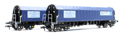 PXA01 DP(A) Set of 2 PXA Steel Coil Carrier PD Blue John Carter Poole Banner No.3025/3027