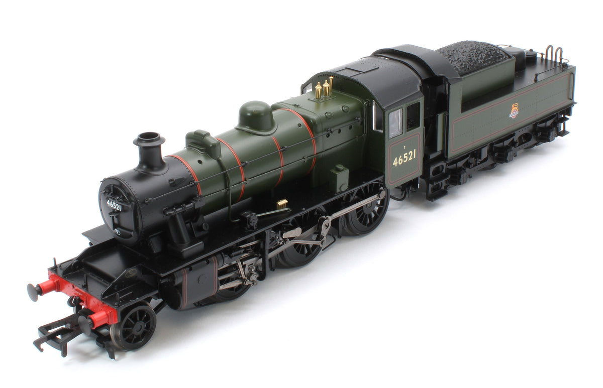 32-831 LMS Ivatt 2MT 46521 BR Lined Green (Early Emblem) Steam Locomotive