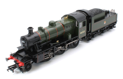 32-831 LMS Ivatt 2MT 46521 BR Lined Green (Early Emblem) Steam Locomotive