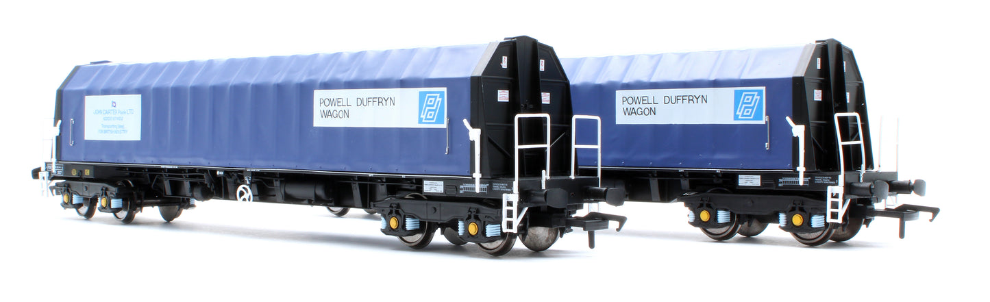 PXA01 DP(A) Set of 2 PXA Steel Coil Carrier PD Blue John Carter Poole Banner No.3025/3027