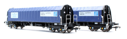 PXA01 DP(A) Set of 2 PXA Steel Coil Carrier PD Blue John Carter Poole Banner No.3025/3027
