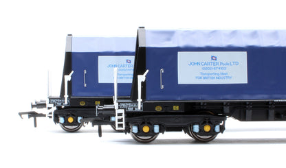PXA01 DP(A) Set of 2 PXA Steel Coil Carrier PD Blue John Carter Poole Banner No.3025/3027
