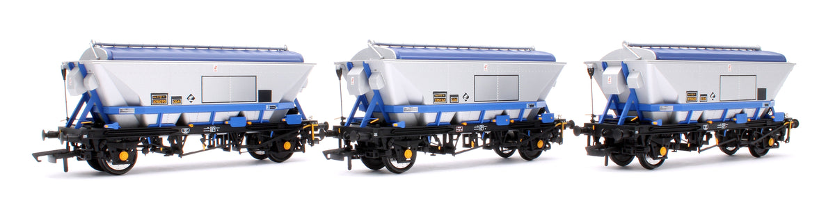 Pre-Owned Set of 3 CDA China Clay - ECC Blue Debranded - Pack G