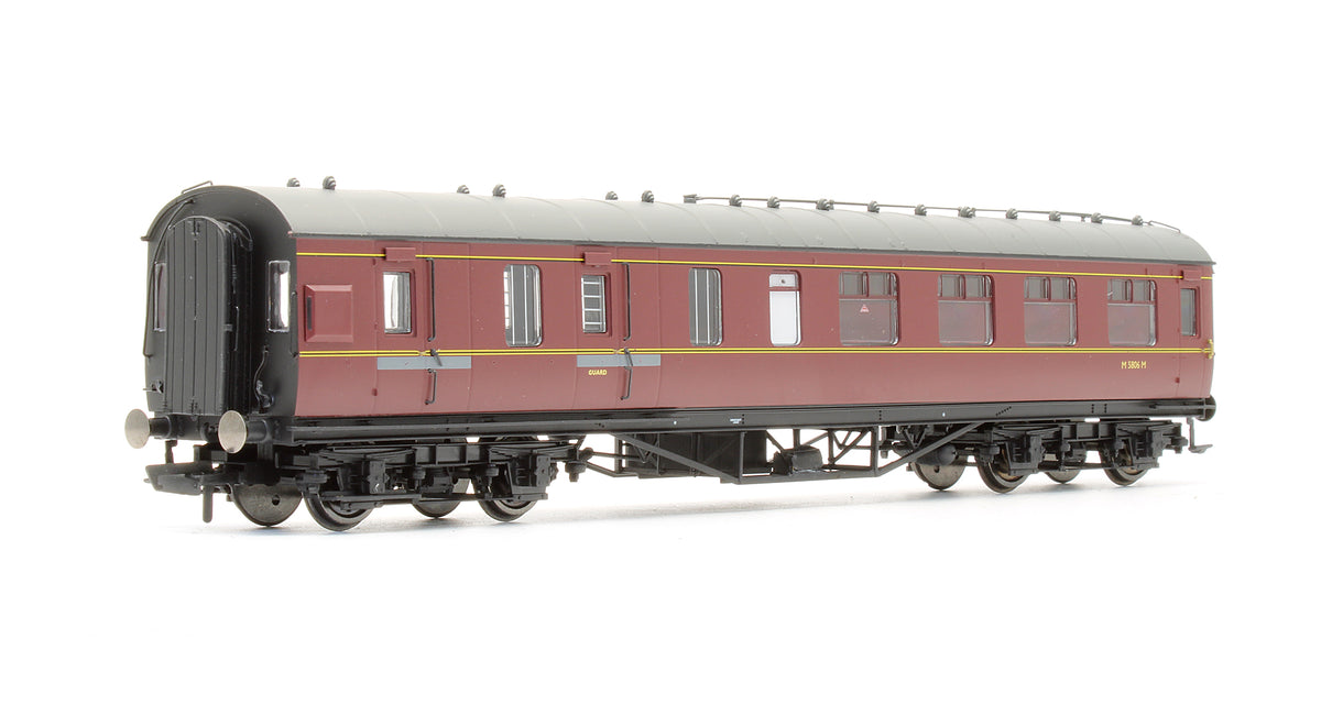 Pre-Owned BR (EX-LMS) Corridor Brake 3rd Class Coach 'M 5806 M'