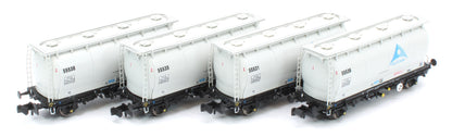 RT-PCA20-201A Pack of 4 Alcan PCA tanks (with ladders). Numbers: 55531, 55535, 55536, 55538