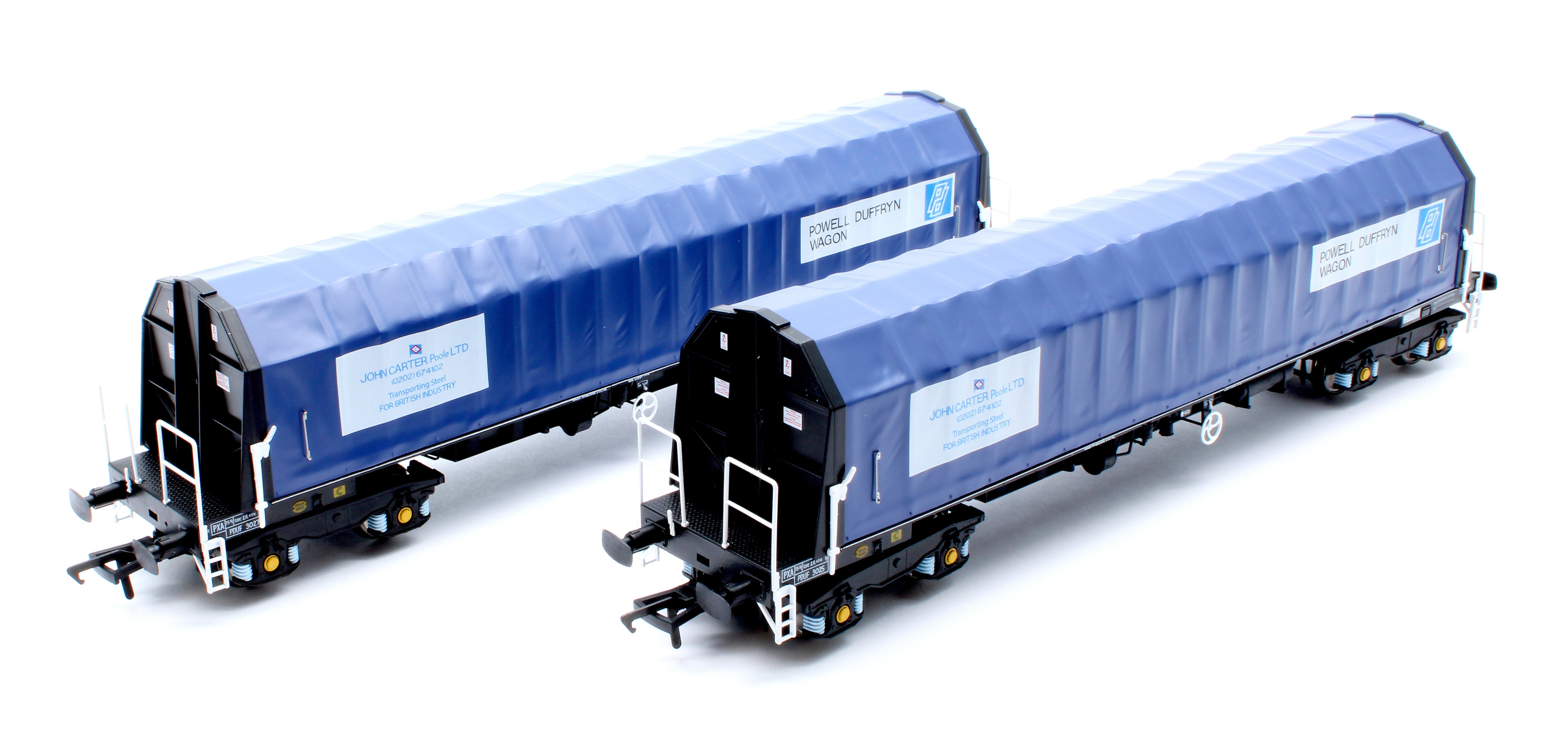 Cavalex Models PXA01 DP(A) Set of 2 PXA Steel Coil Carrier PD – Rails