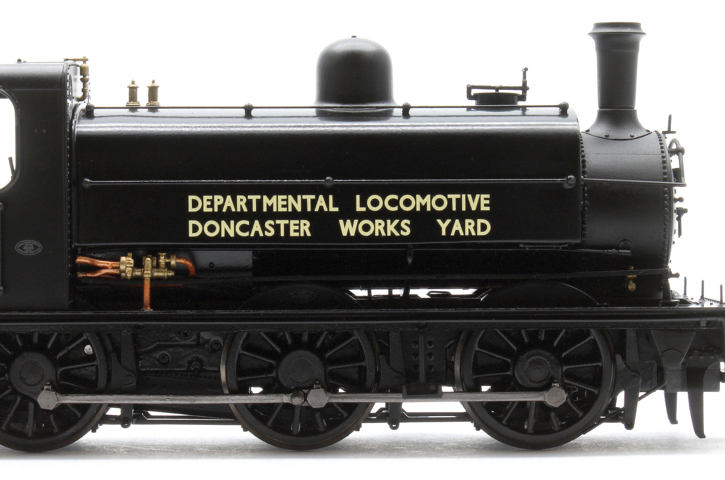 Class J52/2 Doncaster Works Yard Black 0-6-0 Steam Tank Locomotive No.68845