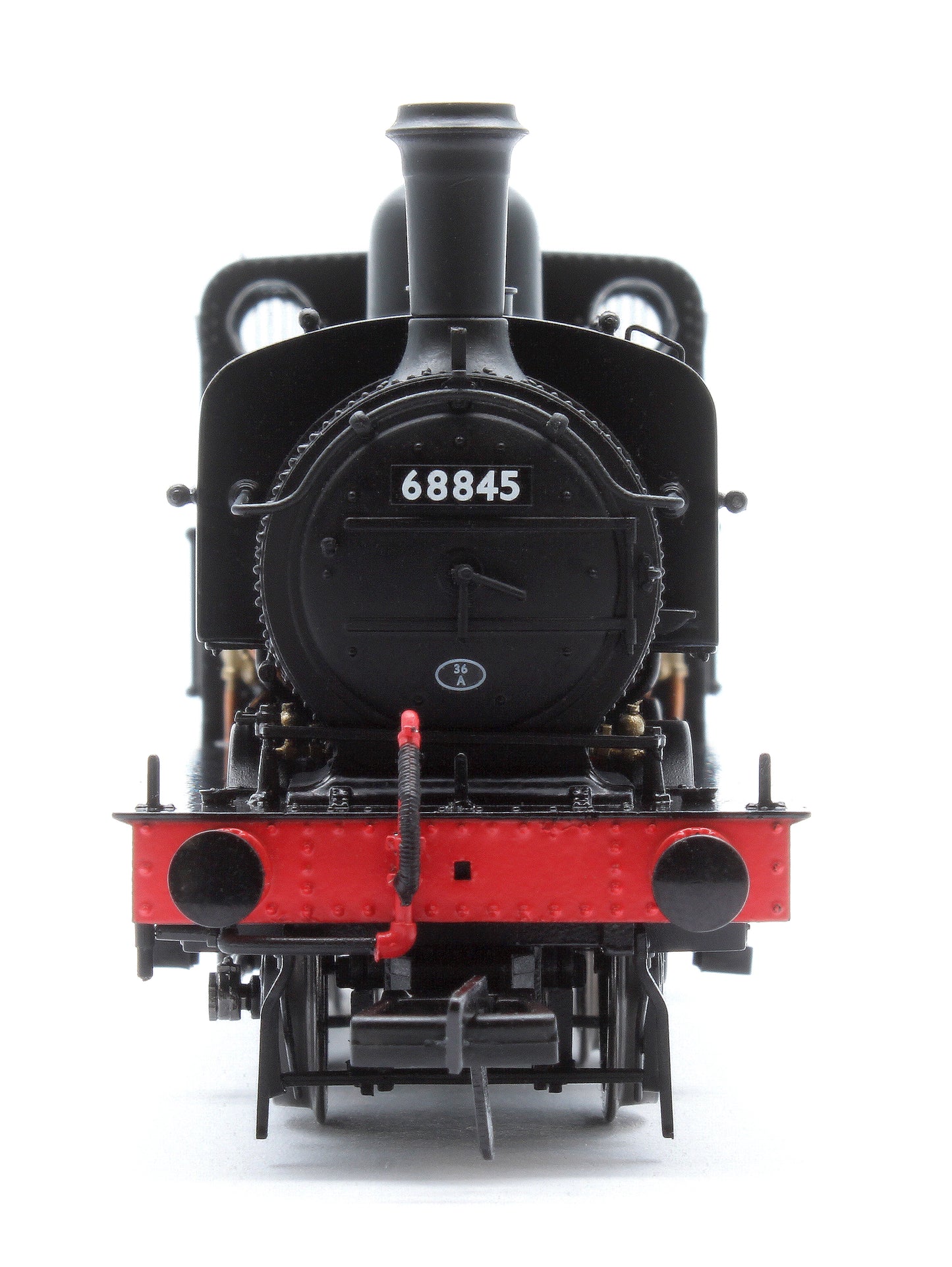 Class J52/2 Doncaster Works Yard Black 0-6-0 Steam Tank Locomotive No.68845