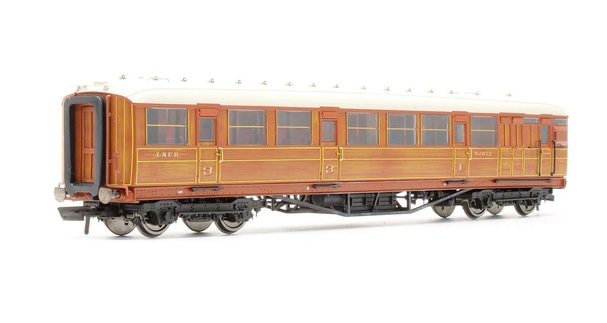 Pre-Owned LNER 61ft 6in Corridor Brake Coach '42872'