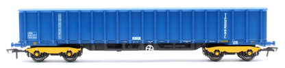 Pre-Owned JXA01 TP(A) Set of 3 JXA Bogie Scrap Wagons TIPH Blue As Converted 1995 No.3012/3042/3051