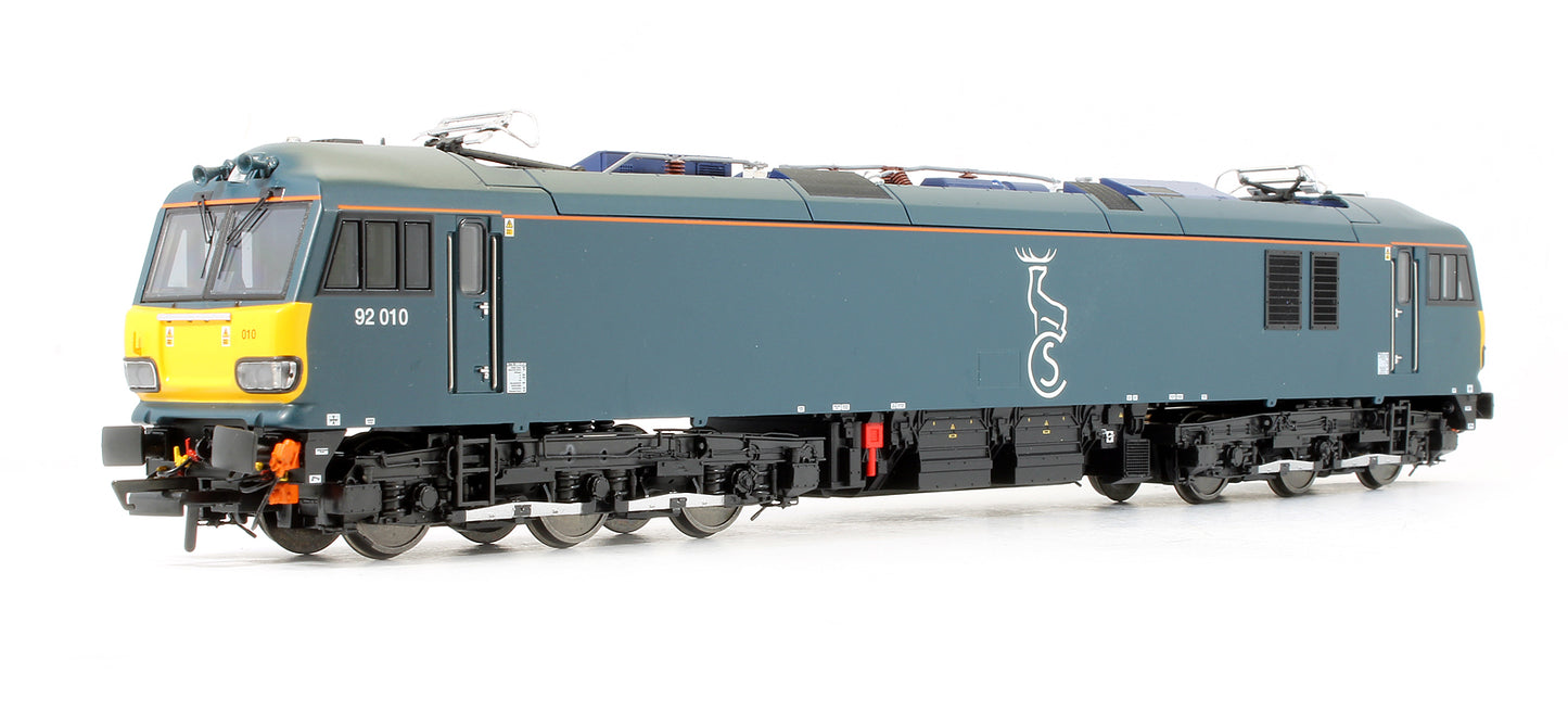 Pre-Owned Class 92010 Caledonian Sleeper Electric Locomotive - DCC Sound