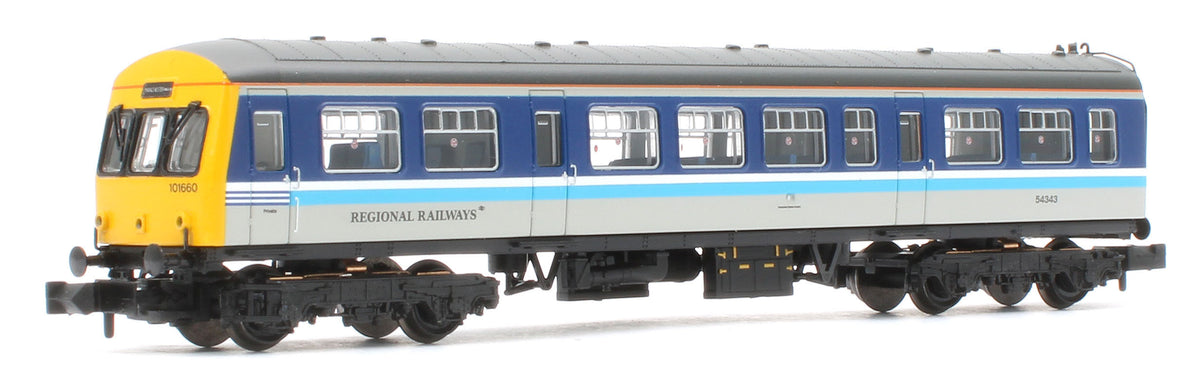371-501ASF Class 101 2-Car DMU BR Regional Railways 101660 - DCC Sound