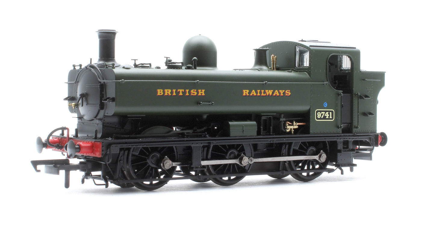 8750 Class Pannier Tank - British Railways Green 0-6-0 Tank Locomotive No.9741 (DCC Sound)