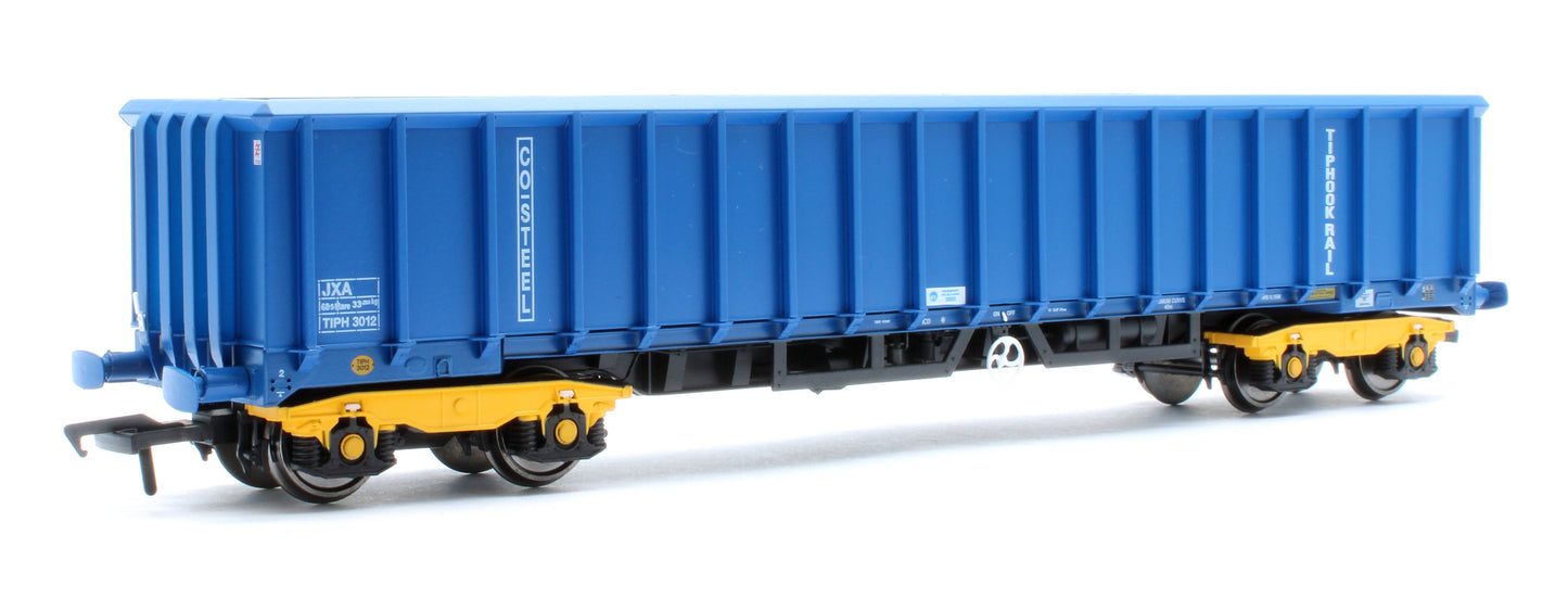 Pre-Owned JXA01 TP(A) Set of 3 JXA Bogie Scrap Wagons TIPH Blue As Converted 1995 No.3012/3042/3051