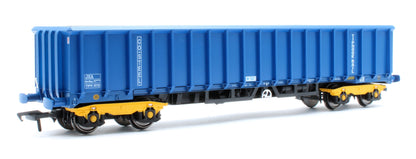 Pre-Owned JXA01 TP(A) Set of 3 JXA Bogie Scrap Wagons TIPH Blue As Converted 1995 No.3012/3042/3051