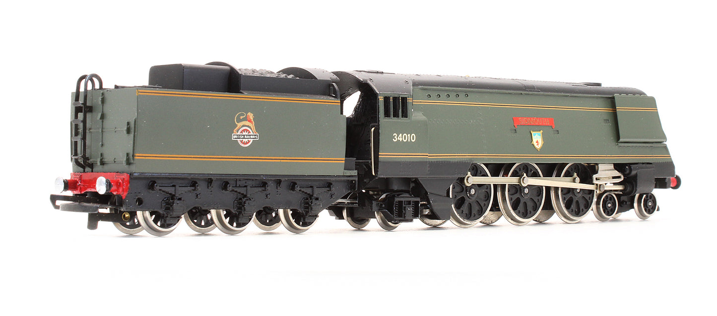 Pre-Owned W2291 BR Green Streamlined 4-6-2 'Sidmouth' 34010 Steam Locomotive