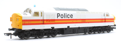 RailRoad Class 37 BR Police Livery '37093' Diesel Locomotive - DCC Sound
