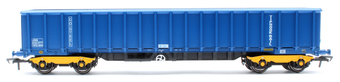 Pre-Owned JXA01 TP(A) Set of 3 JXA Bogie Scrap Wagons TIPH Blue As Converted 1995 No.3012/3042/3051