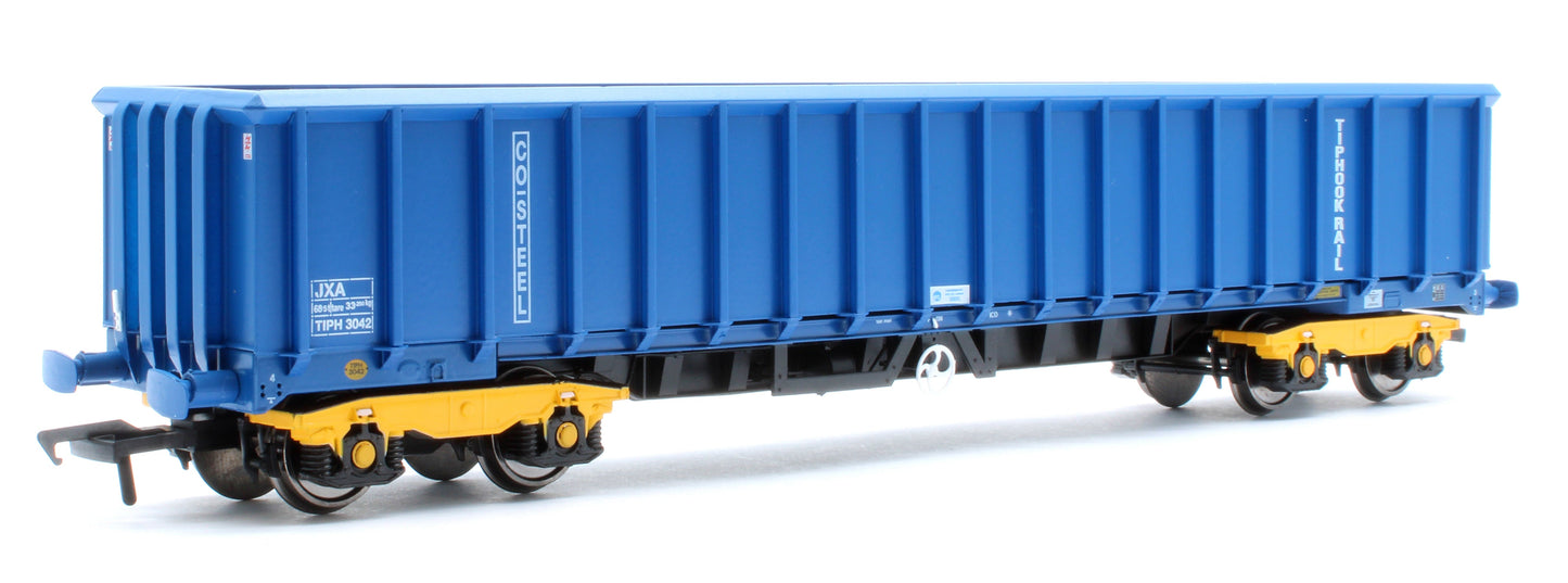 Pre-Owned JXA01 TP(A) Set of 3 JXA Bogie Scrap Wagons TIPH Blue As Converted 1995 No.3012/3042/3051