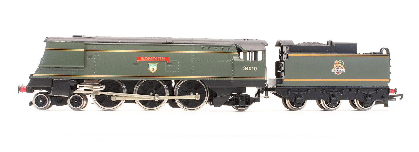 Pre-Owned W2291 BR Green Streamlined 4-6-2 'Sidmouth' 34010 Steam Locomotive