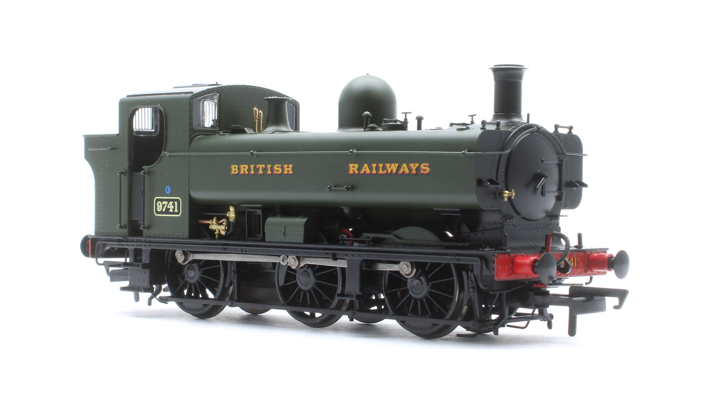 8750 Class Pannier Tank - British Railways Green 0-6-0 Tank Locomotive No.9741
