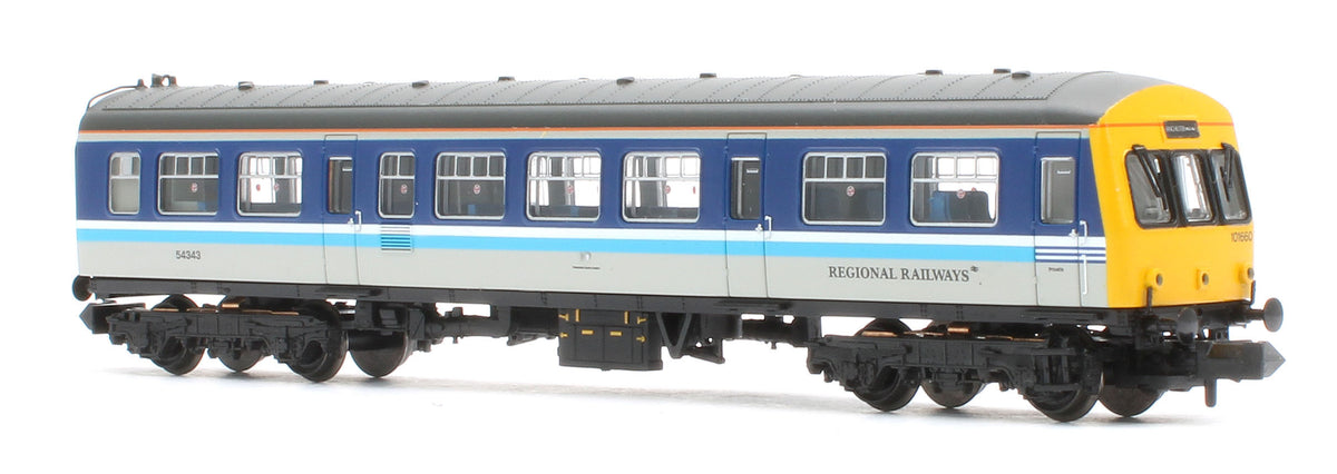 371-501ASF Class 101 2-Car DMU BR Regional Railways 101660 - DCC Sound