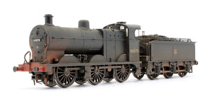 Pre-Owned Class 4F 0-6-0 43875 BR Black Early Emblem Steam Locomotive (Custom Weathered)